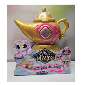 Magic Mixies Magic Genie Gold Lamp Pink Plush NWT
